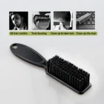 1pcs hair clipper neck dust removal brush men's facial dust removal tool beard cleaning brush hair styling tool 2