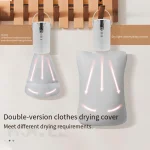 1 mini portable dryer with a small cloth bag to meet the needs of clothes of all sizes, equipped with a telescopic tube to dry s 5