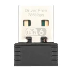 USB WiFi Adapter Wireless Network Lan Card 2.4Ghz WiFi6 Receiver Dongle 802.11ax For PC Laptop Win 7 8 10 11 Drive Free 4