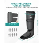 Nekteck Leg Massager Air Compression Calf Wraps Air Pressure Massage for Blood Circulation and Relaxation Lymphatic Drainage 2