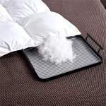 High Grade 100% White Goose Down Quilt Winter Warm Feather Duvet Queen King Cozy Lightweight 3D Bread Comforter Pinch Pleated 5