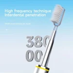 Electric Toothbrush Mental Thin Brush Body Specially for Women Pure Wisdom Beauty Soft DuPont Bristle 6