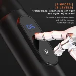 Fascia gun Handle Elbow 3 Modes  6 Gears Adjust Muscle Relaxation  Massage Percussion Hammer for Athletes 4