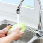 360° Rotating Kitchen Faucet Pressurized Anti-Splash Extended Filter Foam Universal Faucet Head Sprayer for Kitchen 4