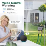 Tuya Smart Garden Watering Timers 2 Outlet Sprinkler Drip Irrigation Controller Water Valve Rain Delay Programmable Controllers 6