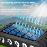 4/6/8/10LEDs Solar Wall Lamp Yard Street Decor Light Outdoor Waterproof Up and Down Luminous Lighting Garden Landscape Lamp 5