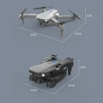 ​​Foldable New E88 Pro RC Drone With 4K Professional 1080P Wide Angle Dual HD Camera WIFI FPV Quadcopter Height Hold​ 5