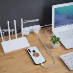 Cable Organizer Clips Cable Management Desktop & Workstation ABS Wire Manager Cord Holder USB Charging Data Line Bobbin Winder 4