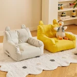 Multicolor Small Sofa Chair 43*40*30cm Fabric Art Children's Sofa High Elastic Foam Sponge Skin Friendly Baby Reading Lazy Sofa 2