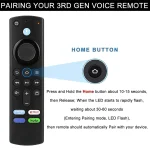Bluetooth Voice Replacement Remote Control for L5B83G Fire TV Stick 4K Max Stick Lite Cube Smart TV Controller For Smart TVs 6