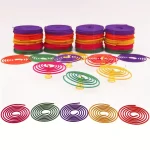 50pcs Mixed Fragrance Incense Sticks, Spiral Shape, Lemon, Rose, Jasmine, Lavender, Orange, 3-4 Hours Burn Time, Mild Fragrance, 2