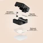 Magnetic Cable Organizer 1/3/6 PCS Cable Management Wire Keeper Wall Data Cable Clips Winder Adjustable Cord Holder Under Desk 5