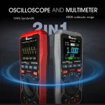 TOOLTOP ET2010A 2 IN 1 Digital Oscilloscope Multimeter 2.5Msps 1MHz Portable Multimeter Multifunctional Electrical Test Tool 6