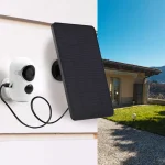 10W 5V Solar Panels For Eufy Eufycam 3/3C/2C/2Pro Wall Mount Solar Charging Panel Waterproof Solar Cell System With 9.8ft Cable 6