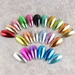 23 Colors Metallic Chrome Nail Powder Set Y2K Magic Mirror Gold Silver Decor Rubbing Glitter Pigment Flakes Manicure Accessories 6