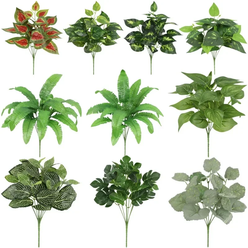 Artificial Plants Leaves Silk Tortoiseshell Leaf Dieffenbough Fake Small Fairy Taro Simulation Green Plant Living Room Decor Artificial Plants Leaves Silk Tortoiseshell Leaf Dieffenbough Fake Small Fairy Taro Simulation Green Plant Living Room Decor