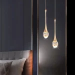 Modern Bubble Crystal Pendant Lights Indoor Hanging Lamp For  Kitchen Island Dining Living Room Bar Cafe Pendant Lamp Home Decor 3