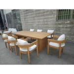 Hotel Modern Aluminum Outdoor Furniture Villa Garden Sofa Set Durable Patio Furniture Set Resort Luxury  Outdoor Garden Use 3