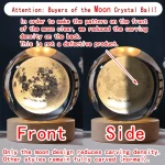 Unique 3D Crystal Ball Night Light Led Lamp Bedside Table Glowing Galaxy Lamp Saturn Planets Moon Children Birthday Gift Toy 5cm 5