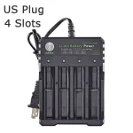 18650 Li-ion Battery Charger 4 Slots AC 110V 220V EU/US Dual For 18650 Charging 3.7V 4.2V Rechargeable Charge for 18500 5