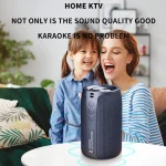 Zealot-S32 Wireless Speaker Outdoor Portable Subwoofer Speaker, Waterproof IPX 6, Dual Pairing,1800mAh Battery 5