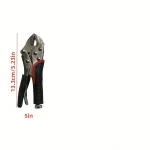 5inch Locking Pliers Lock Pliers Curved Jaw Pliers Straight Long Nose Pliers Multi-function Welding Tools 2
