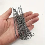 5/10Pcs 4.3 Inch Candle Wick Holders Clip Wick Fixer Stainless Steel Holders for Candle Making Metal Wick Centering Device Tools 3