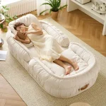 Lazy Sofa Bedroom Balcony Single Person Folding Double Person Tatami Sofa Bed Living Room Furniture