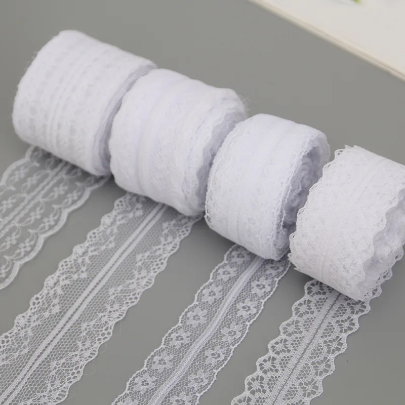 10Meters/Roll 3-4.5cm White Lace Ribbon Home Handmade Crafts Material Hollow Out Floral Lace Tape DIY Apparel Sewing & Fabric 10Meters/Roll 3-4.5cm White Lace Ribbon Home Handmade Crafts Material Hollow Out Floral Lace Tape DIY Apparel Sewing & Fabric