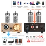 Nobsound U10 Mini Vacuum Tube Preamplifier HiFi Desktop 3.5/6.35mm Headphone Amplifier for Home Speaker 2