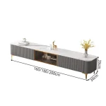 Modern Luxury Tv Cabinet Nordic Custom Design Drawers Tv Cabinet Storage Simple Muebles De Salon Tv Living Room Furniture 2