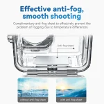 TELESIN 45M Waterproof Case For DJI OSMO Action 3 4 5pro Underwater Diving Housing Cover Action Camera Accessories 4