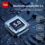 TG117 Bluetooth Speakers Portable Wireless Sound Box  Outdoor Loudspeaker Waterproof Stereo Surround Supports TF Radio 5