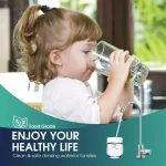 Kitchen Filtered Faucet Stainless Steel Direct Purifier Direct Drinking Tap Single Cold Water Sink Fauce Water PurifyingFaucet 3