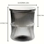 Lazy Hydroponic Flower Pot Automatic Water-Absorbing Flowerpot Transparent Double Layer Plastic Self Watering Planter Office 6