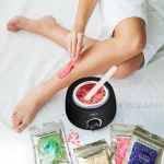 200CC Wax Heater Warmer Hair Removal Machine For Hand Foot Body SPA Epilator Paraffin Wax Pot +Wax Beans + Wood Sticks 3