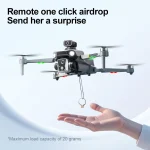New K19 MAX GPS Drone Professional 8K Camera Aerial FPV Brush Avoiding Obstacle with Large Screen Remote Control Folding Drone 5