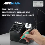 AIFEN A9E Soldering Station Compatible Original Soldering Iron Tip 210/245/115 Handle Control Temperature Welding Rework Station 4