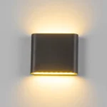 6W 12W LED Wall Lamp Outdoor Waterproof Garden Lighting Aluminum AC86-265V Indoor Bedroom Living Room Stairs Wall Light 2