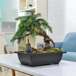 Bonsai Pot Imitation Purple Clay Flowerpot Plastic Plantpot Landscape Succulent Pot Garden Planter Gardening macetas para planta 5
