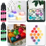 Candle Dyes Kit Liquid Colorant Pigment Set DIY Candle Making Supplies Aromatherapy Soap Soy Wax Dye Candle Mold Coloring 3