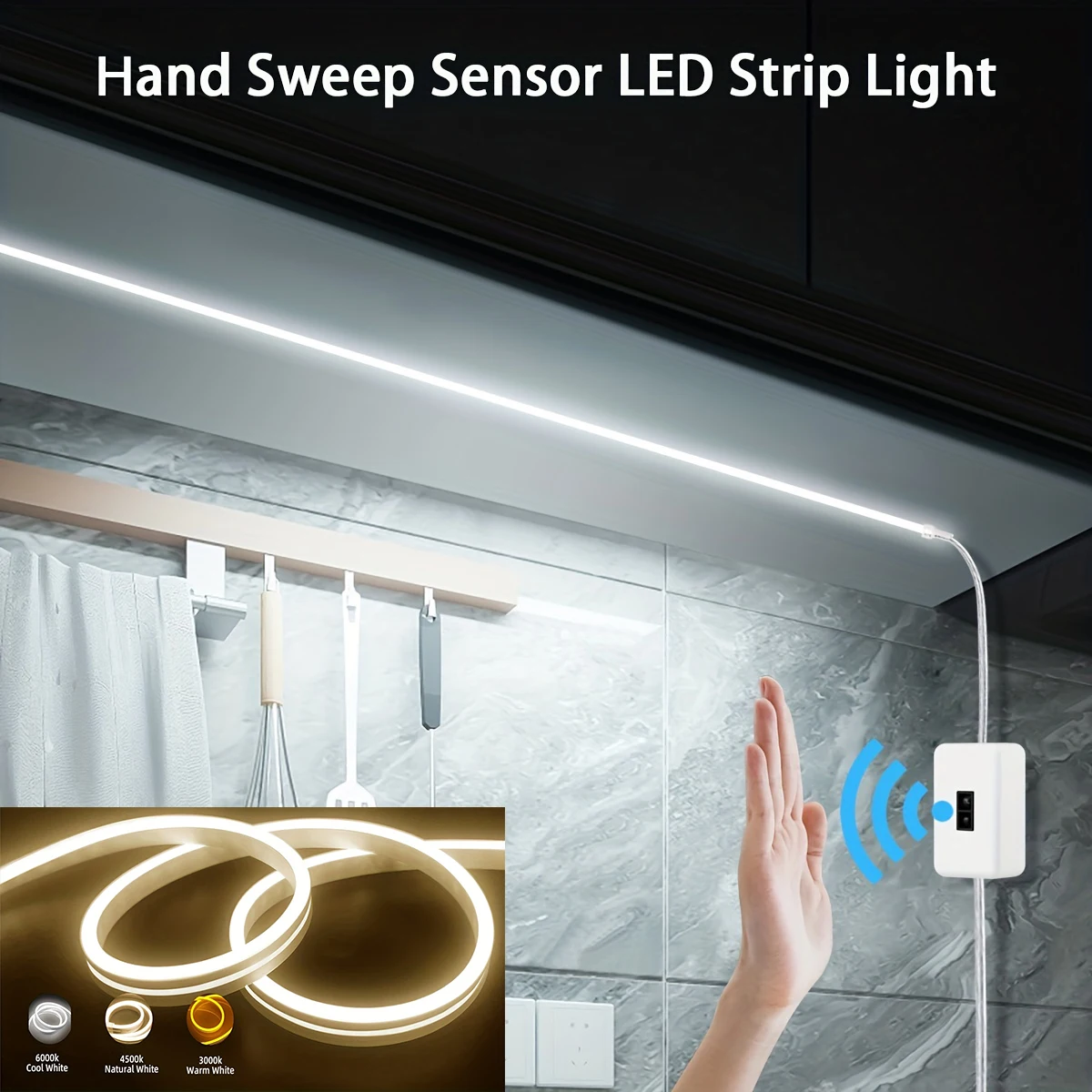 Neon LED Light Strip 5V USB Smart Gesture Sensor Dimmer Switch Flexible Waterproof Silicone Neon Sign Rope Tupe Room Decoration Neon LED Light Strip 5V USB Smart Gesture Sensor Dimmer Switch Flexible Waterproof Silicone Neon Sign Rope Tupe Room Decoration
