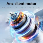Ice compress high-speed cooling fan handheld fans USB Rechargeable portable mini fan LED Digital Display, Travel,Camping,Outdoor 4
