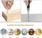 Automatic Center Punch Automatic Metal Punch Tool Woodworking Tools Loaded Marker Wood Chisel Joinery Carpenter Tool 4
