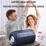 Zealot-S32 Wireless Speaker Outdoor Portable Subwoofer Speaker, Waterproof IPX 6, Dual Pairing,1800mAh Battery 3