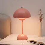 Modern mushroom night light, touch color changing lamp, bedroom bedside atmosphere lamp, home decor desktop decorations 3