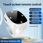 Touch Screen Wireless Remote Control For TikTok Scrolling Ring Bluetooth 5.3 Fingertip Selfie Video Page Turner for iOS Android 3