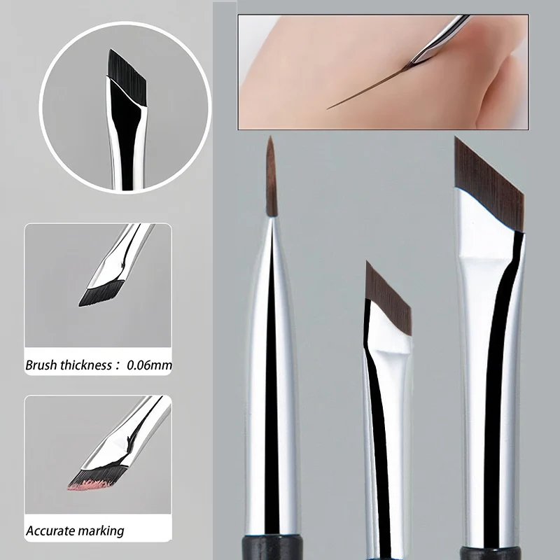 The Upgrade Blade Eyeliner Brush Ultra Thin Fine Angle Flat Eyebrow Brush Under The Eyes Place Precise Detail Brush The Upgrade Blade Eyeliner Brush Ultra Thin Fine Angle Flat Eyebrow Brush Under The Eyes Place Precise Detail Brush