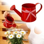 1L Small Metal Watering Can Modern Decorative Plant Watering Pot for Home Office Balcony Garden Indoor Outdoor Bonsai Plants 2