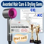 1600W Professional Hair-care Negative Ion Hair dryer 220V Leafless Hairdryer High Speed household Blow Dryer Salon Style Tool 2